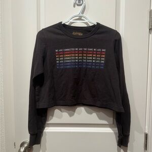 Spiritual Gangster Cropped Long Sleeve Tee